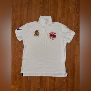 POLO RALPH LAUREN NEW YORK MENS WHITE SHIRT CUSTOM FIT